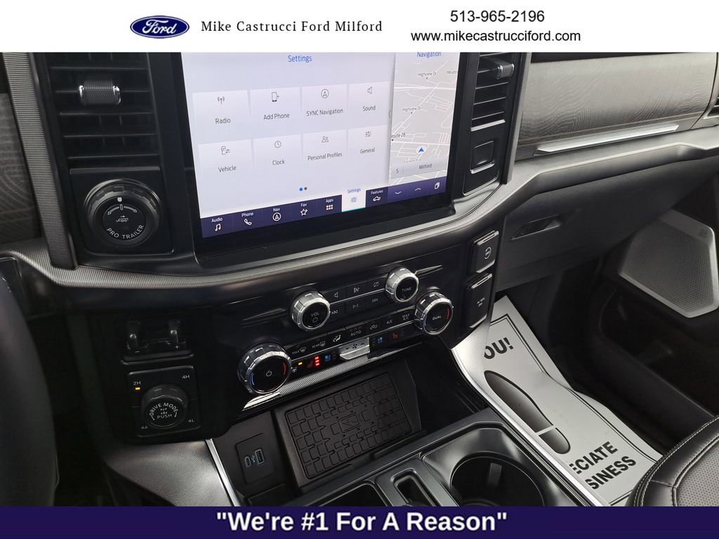 Certified 2023 Ford F150 Platinum w/ Equipment Group 701A High image 15