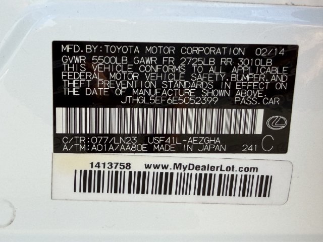 Used 2014 Lexus LS 460 L RWD image 28