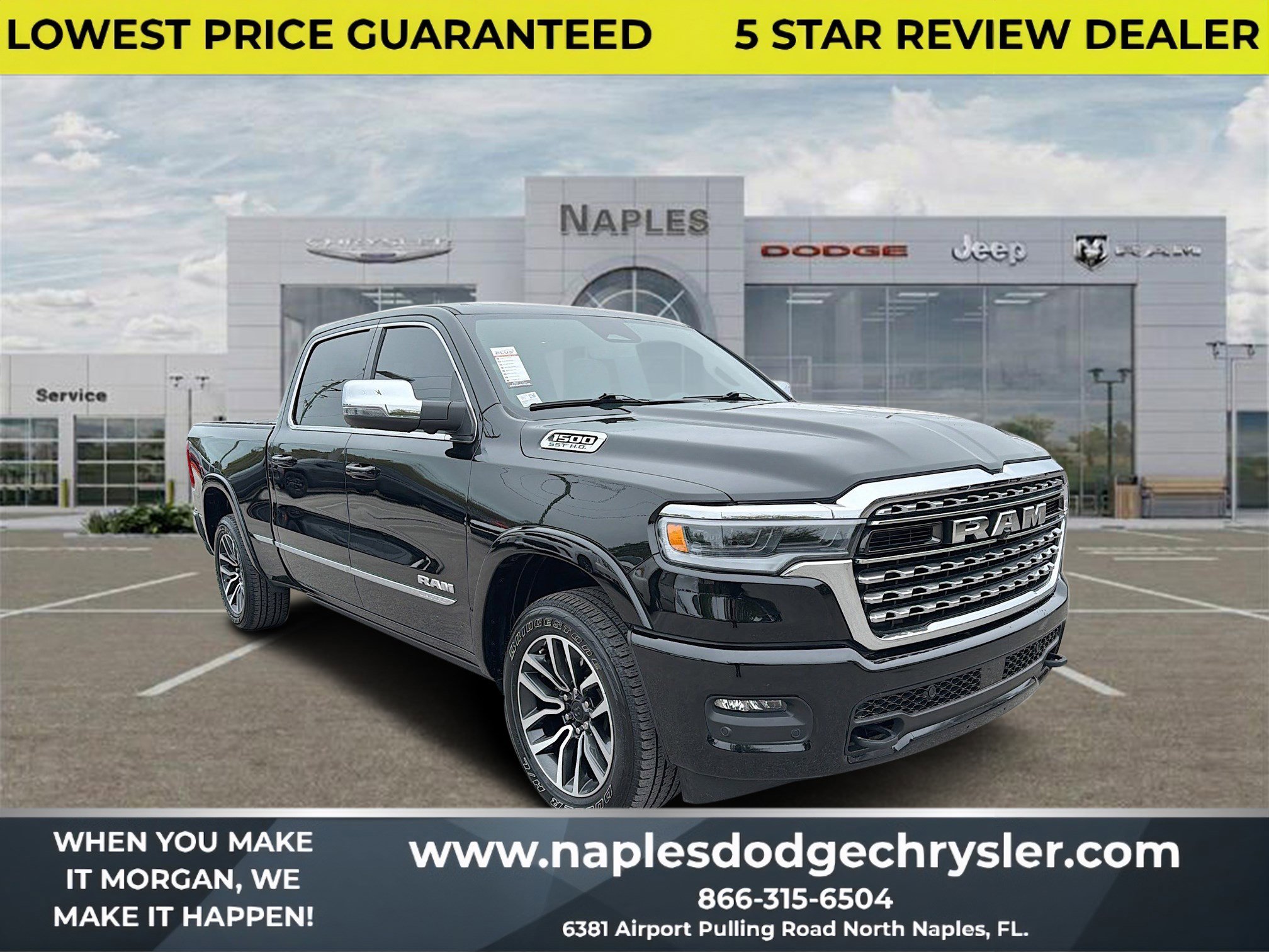 Used 2025 RAM 1500 Limited w/ Body Color Bumper Group AWD/4WD image 1