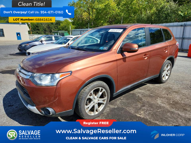 Used 2015 Mitsubishi Outlander SE AWD/4WD image 1