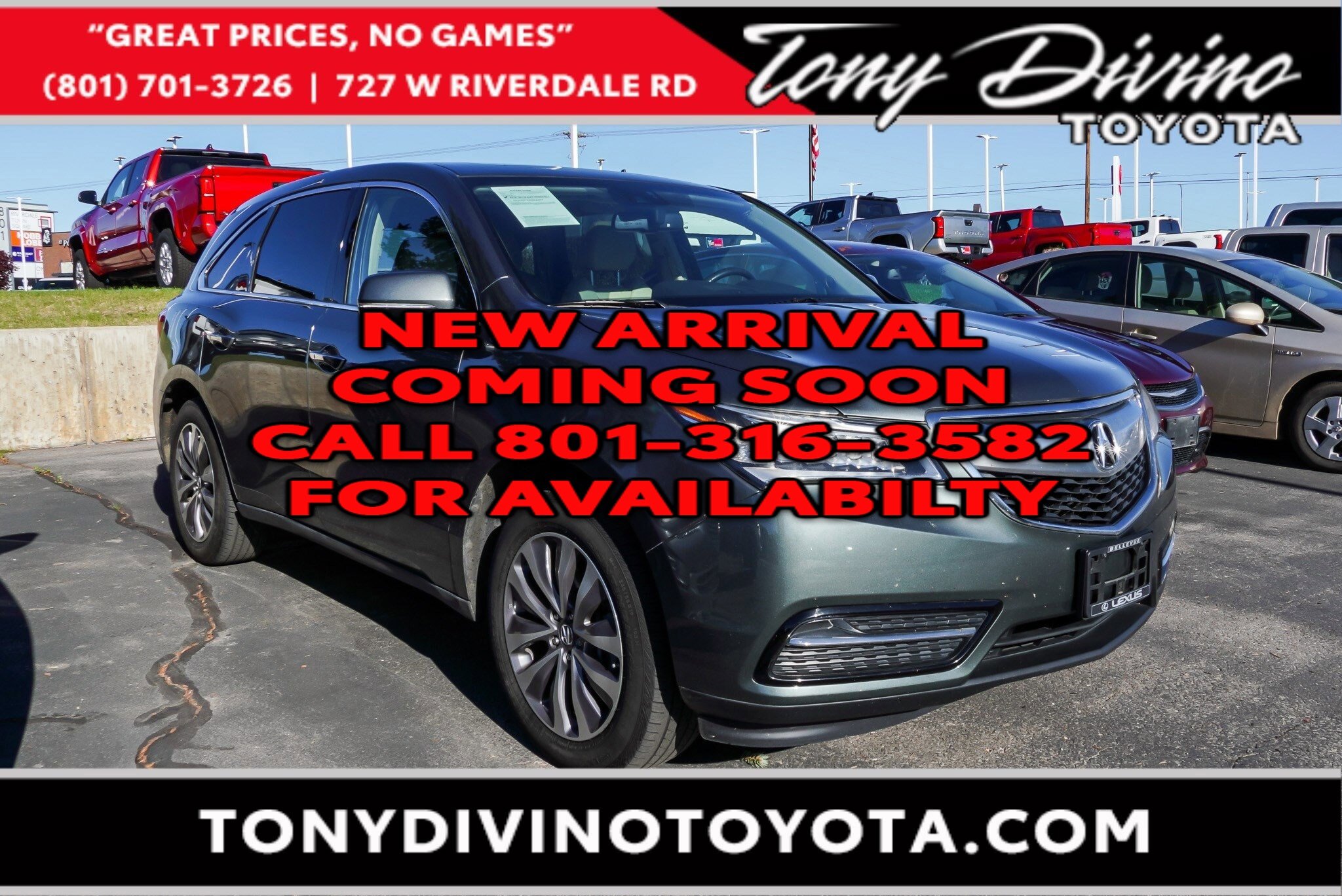 Used 2014 Acura MDX FWD w/ Technology Package