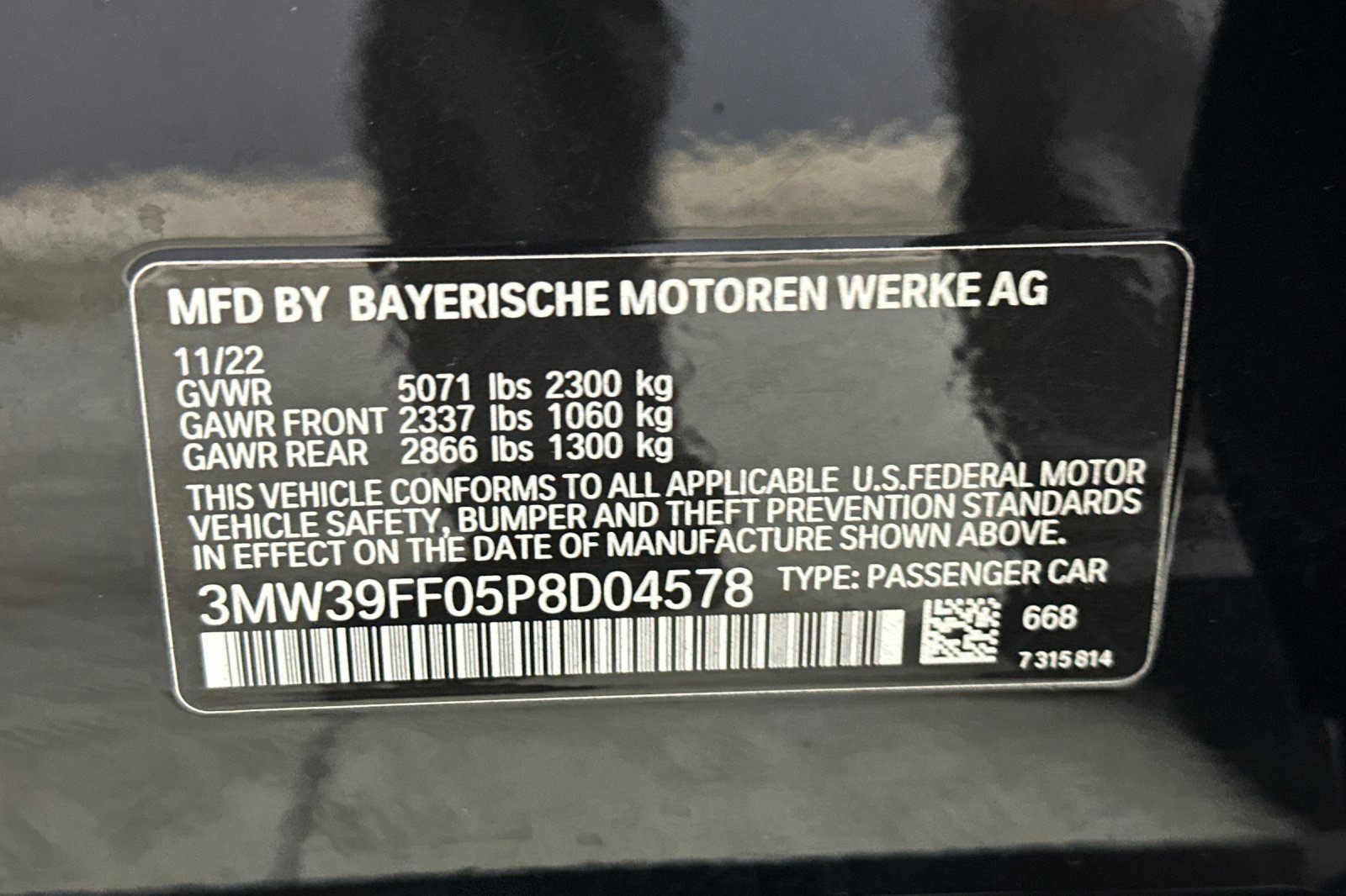 Used 2023 BMW 330e w/ Driving Assistance Package RWD image 19