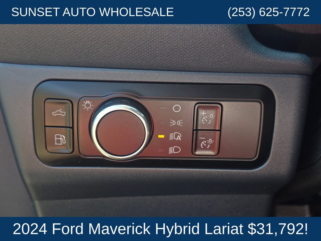 Used 2024 Ford Maverick Lariat w/ Black Appearance Package FWD image 28