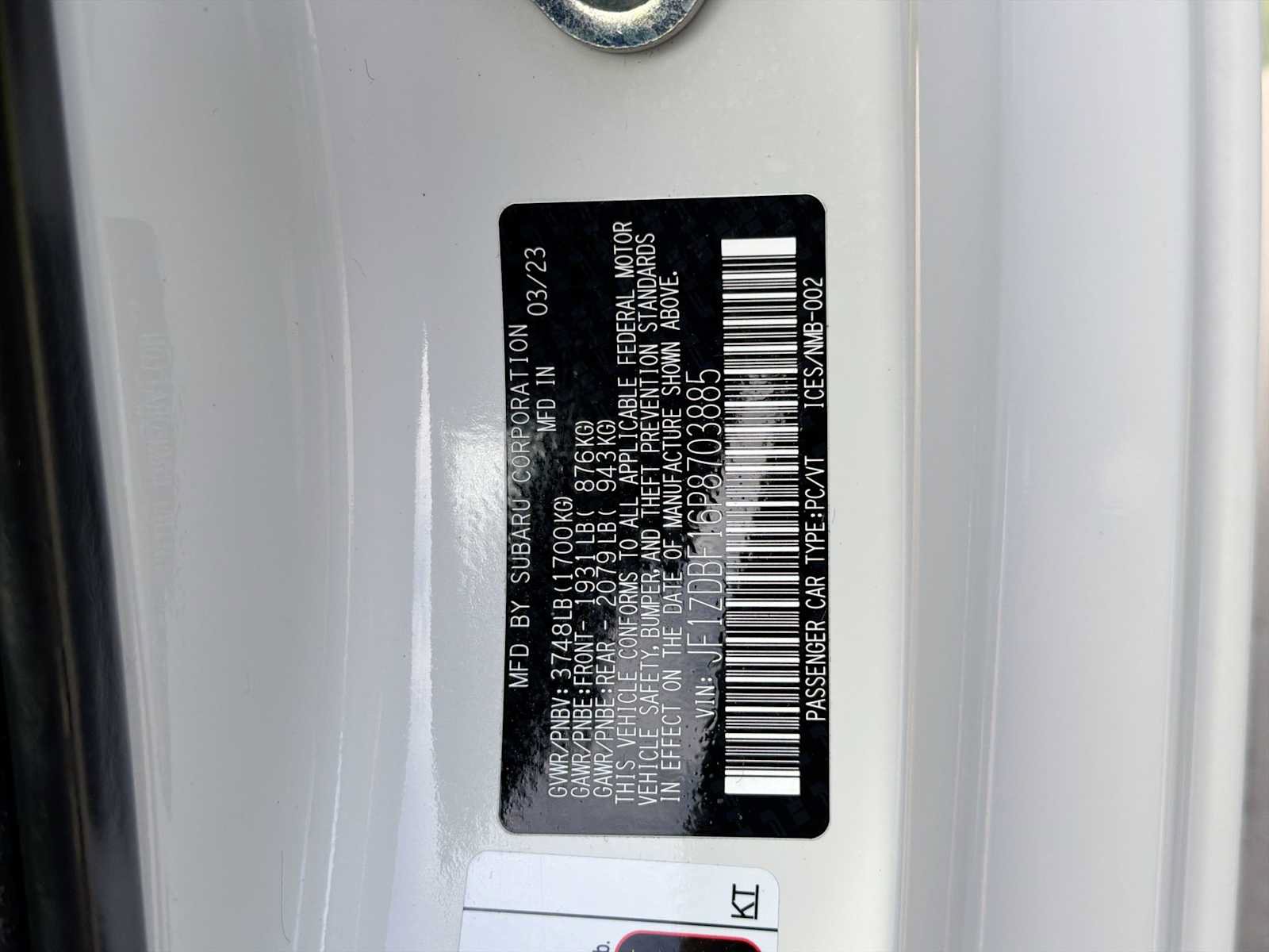 Used 2023 Subaru BRZ Limited RWD image 28