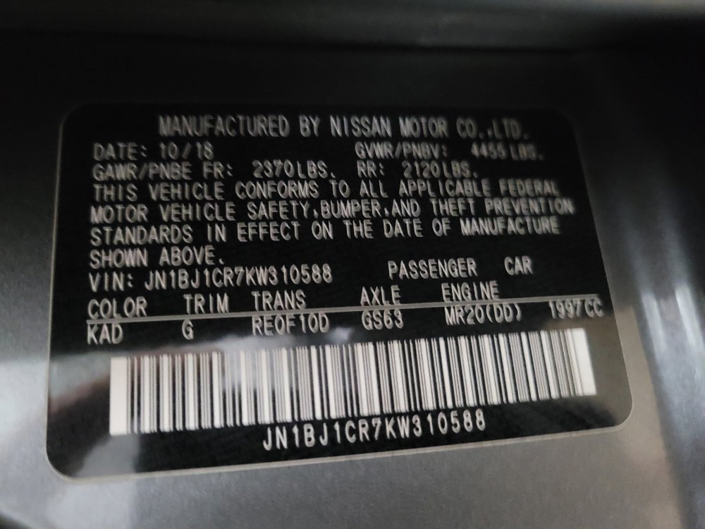 Used 2019 Nissan Rogue Sport SV AWD/4WD image 33