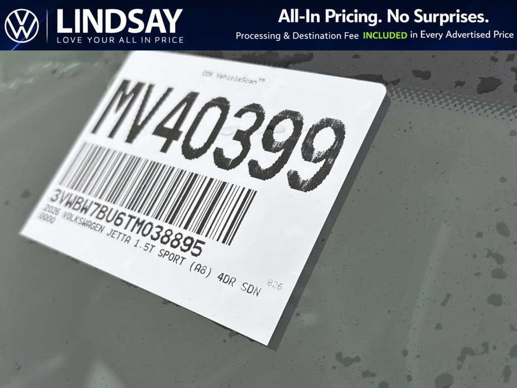 New 2026 Volkswagen Jetta Sport image 21
