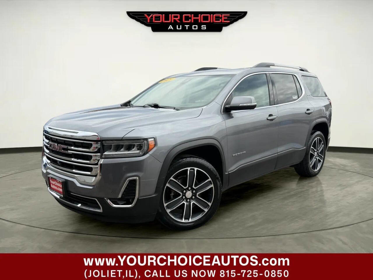 Used 2021 GMC Acadia SLT w/ Technology Package AWD/4WD image 1