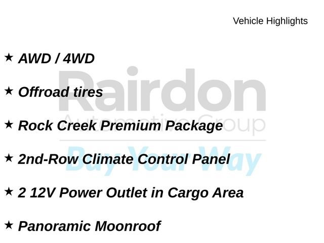 Used 2026 Nissan Pathfinder Rock Creek AWD/4WD image 32