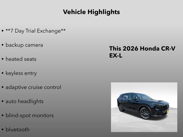 New 2026 Honda CR-V EX-L image 5