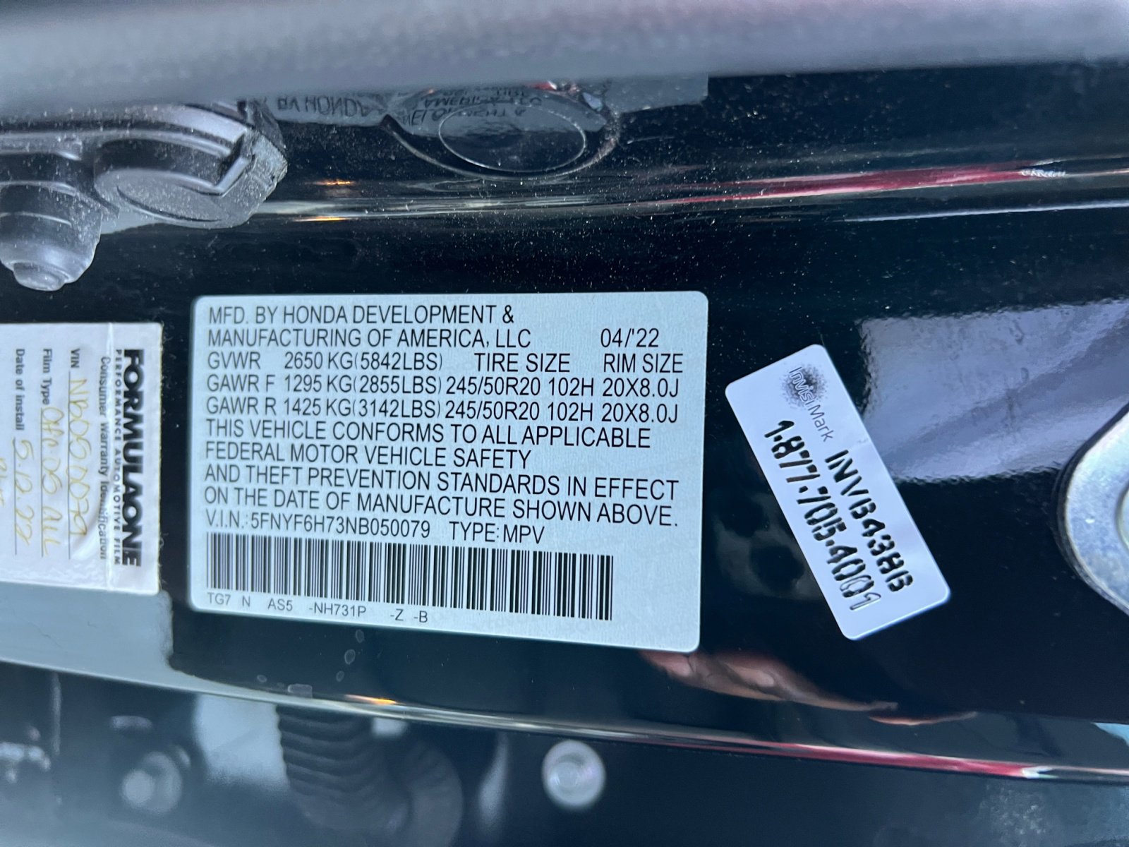 Used 2022 Honda Pilot Black Edition image 19