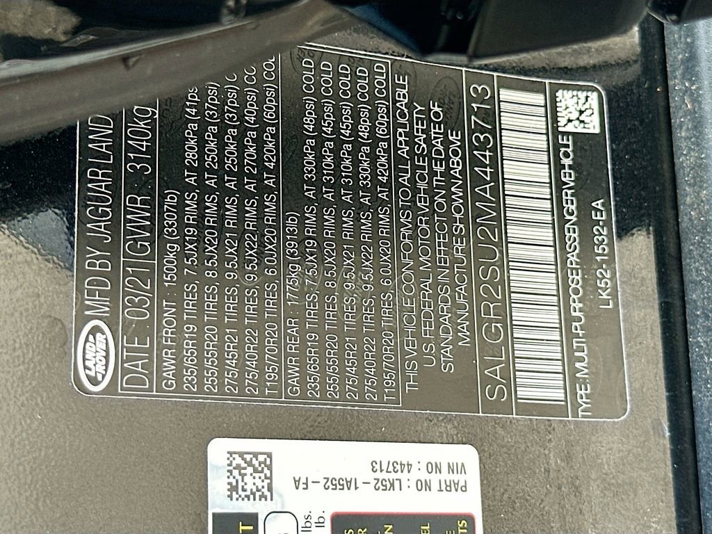 Used 2021 Land Rover Range Rover AWD/4WD image 33