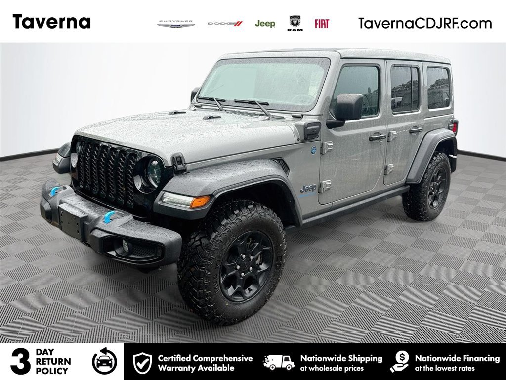 Certified 2023 Jeep Wrangler Unlimited w/ Sun & Screen Package