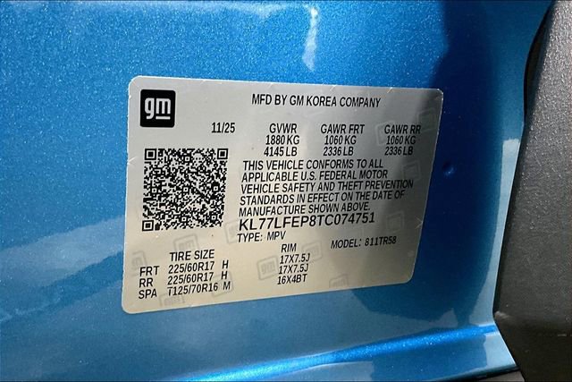 New 2026 Chevrolet Trax LS w/ LS Convenience Package FWD image 13