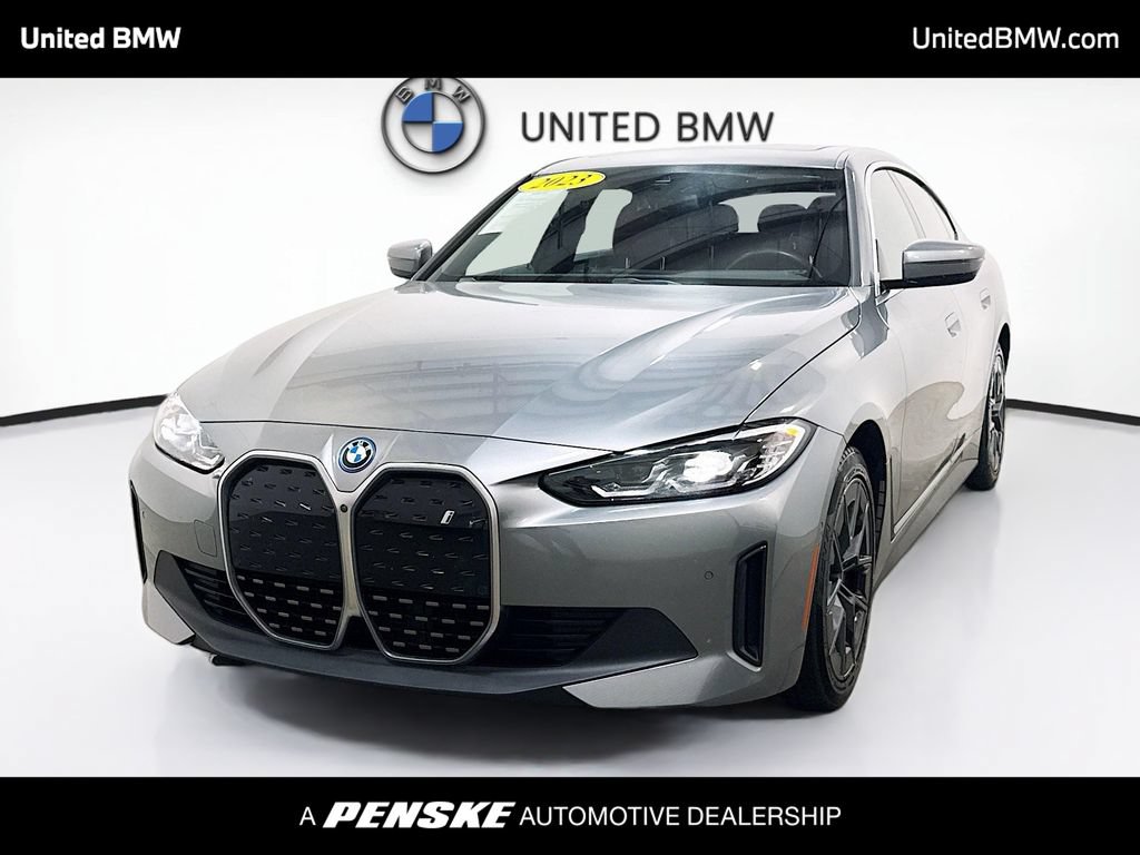 Used 2023 BMW i4 eDrive40 w/ Premium Package RWD image 1