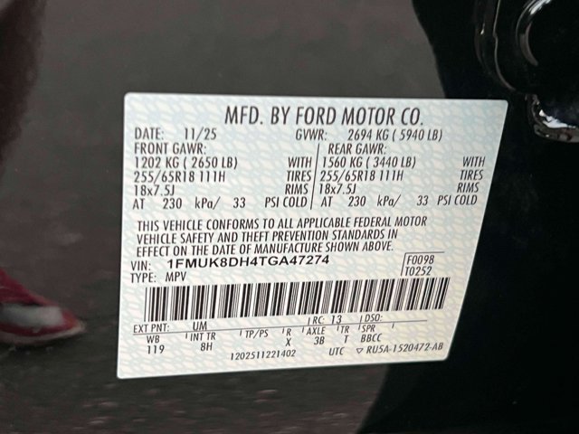 Used 2026 Ford Explorer Active AWD/4WD image 25