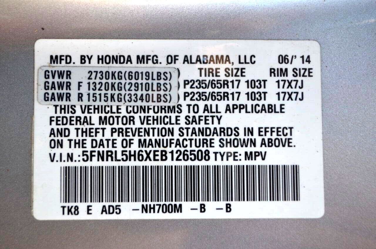 Used 2014 Honda Odyssey EX-L image 43