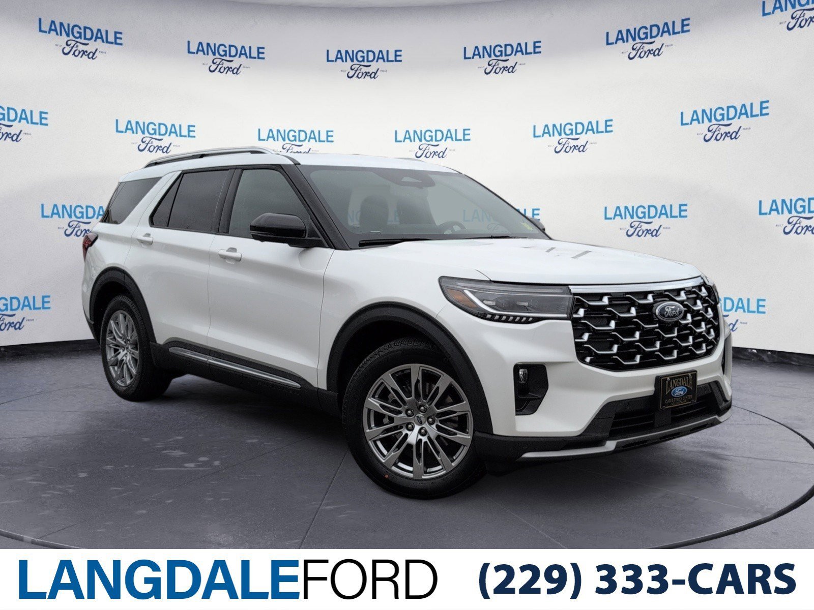 New 2026 Ford Explorer Platinum image 1