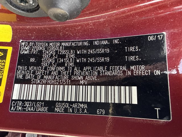 Used 2017 Toyota Highlander SE FWD image 21