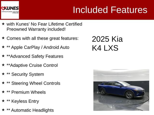 Used 2025 Kia K4 FWD image 2