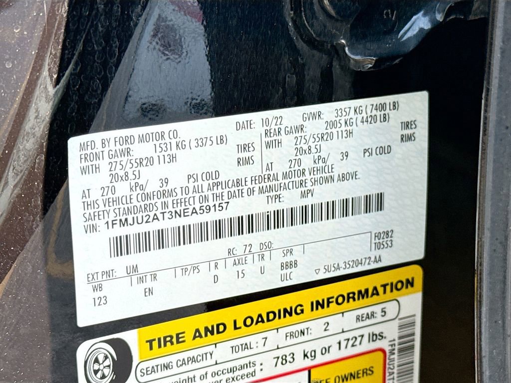 Used 2022 Ford Expedition Limited image 37