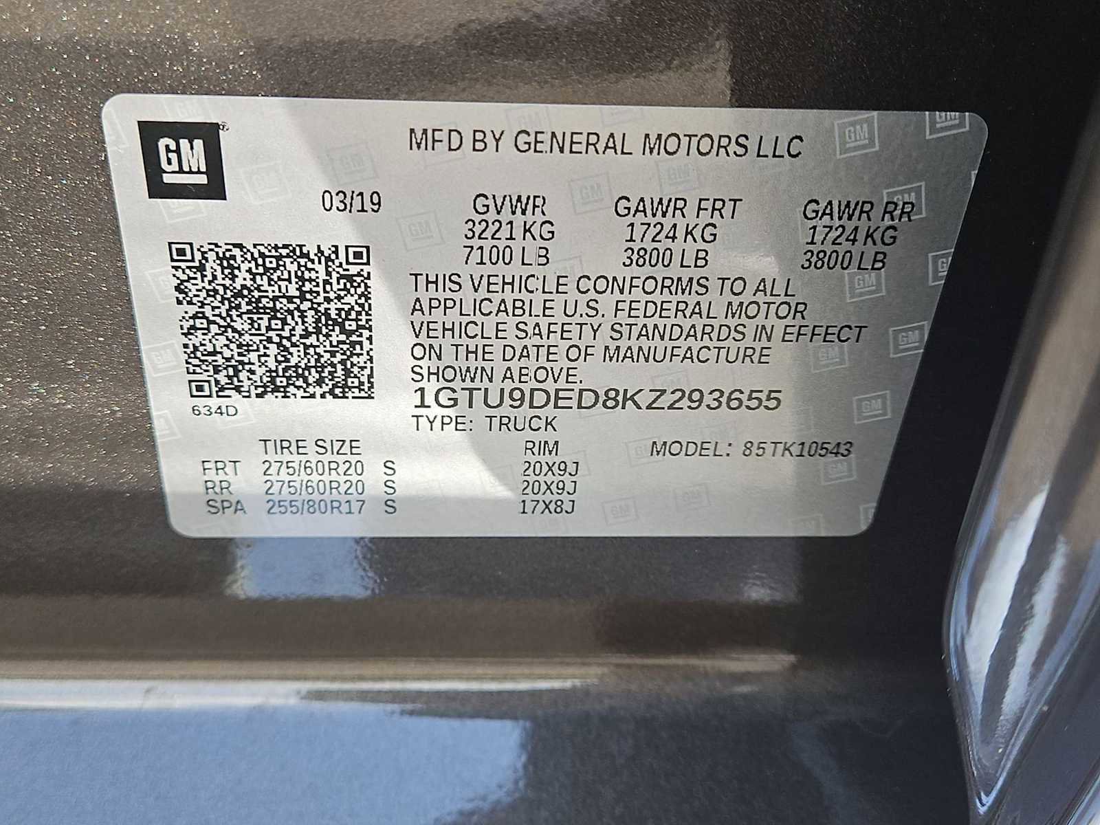 Used 2019 GMC Sierra 1500 SLT w/ SLT Premium Plus Package image 36