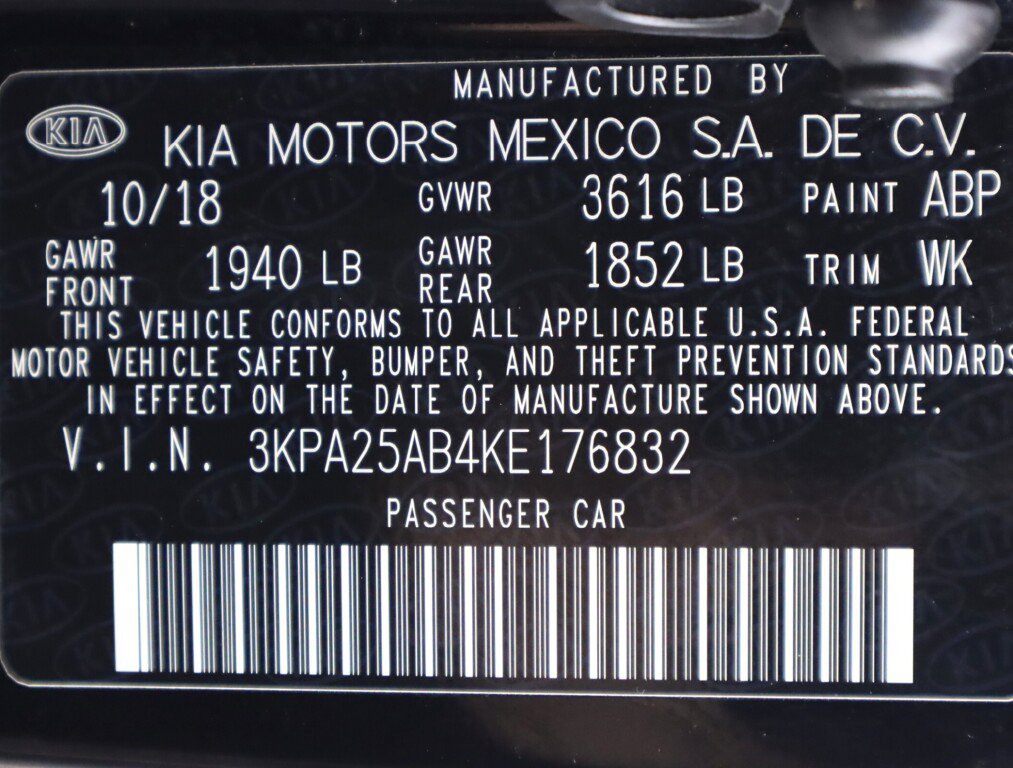 Used 2019 Kia Rio S FWD image 40