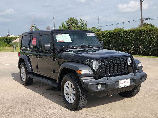 Used 2023 Jeep Wrangler Unlimited Sport w/ Sun And Sound Package AWD/4WD image 3