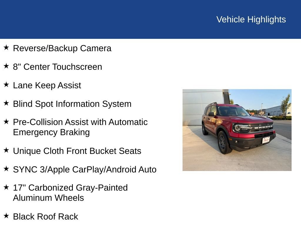 Used 2021 Ford Bronco Sport Big Bend AWD/4WD image 29