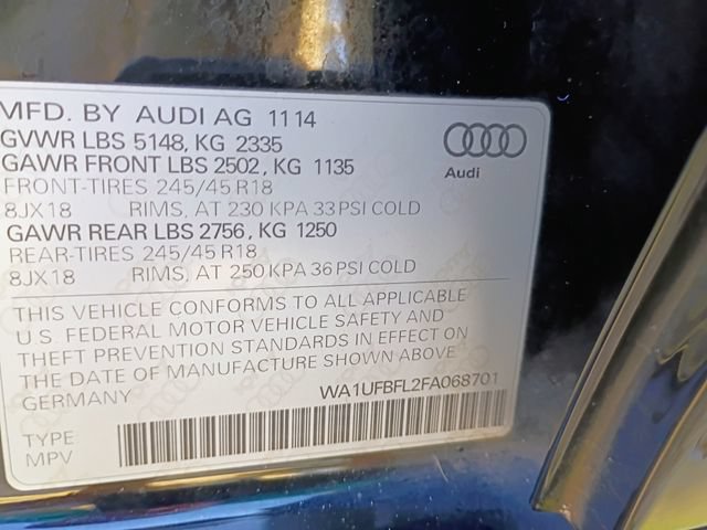 Used 2015 Audi A4 Premium Plus w/ Premium Plus Package AWD/4WD image 21