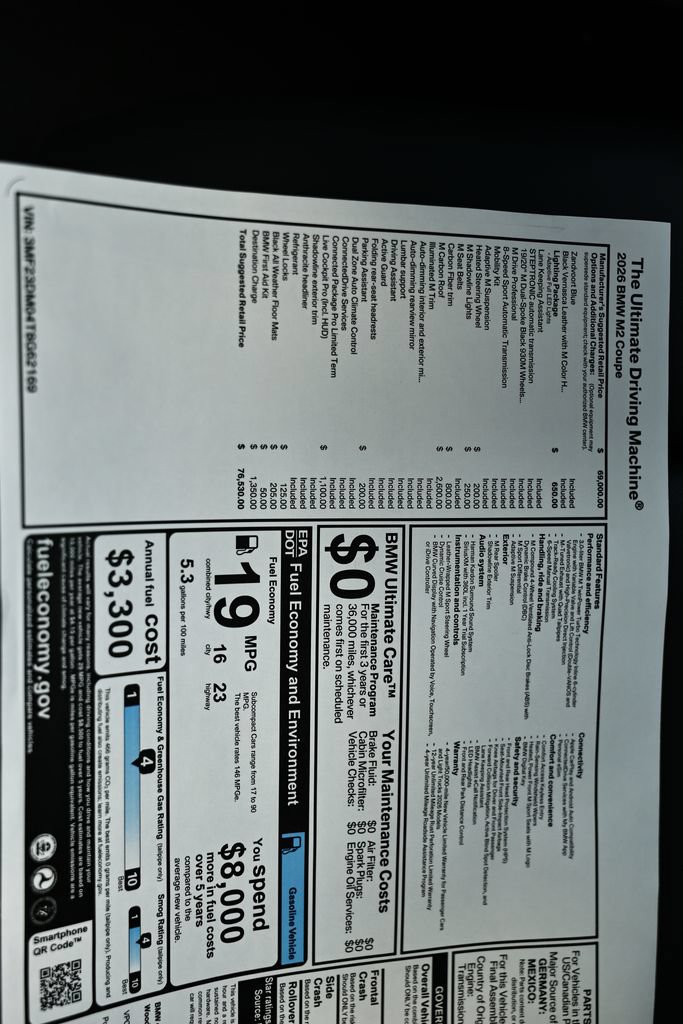 New 2026 BMW M2 RWD image 21