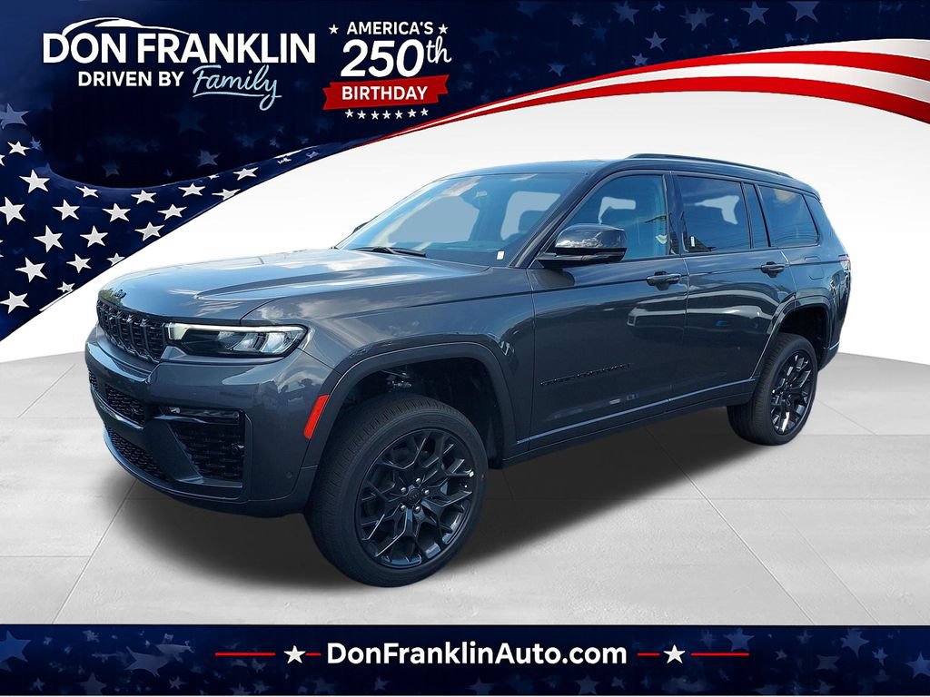 New 2026 Jeep Grand Cherokee L Summit w/ Obsidian Package