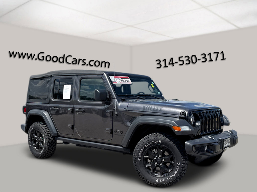 Certified 2021 Jeep Wrangler Unlimited Sport