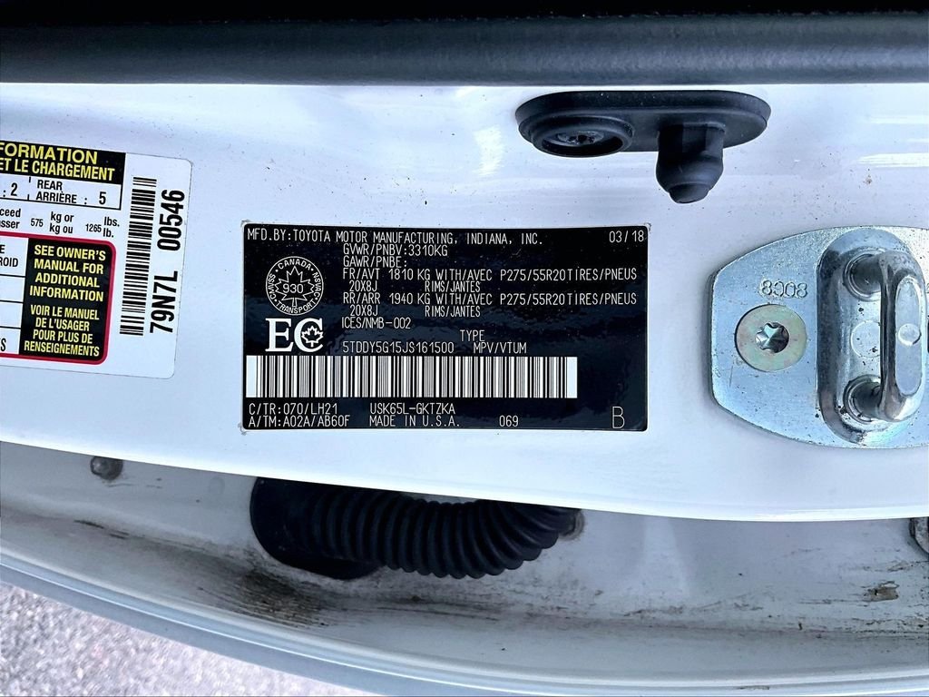Used 2018 Toyota Sequoia Platinum AWD/4WD image 9