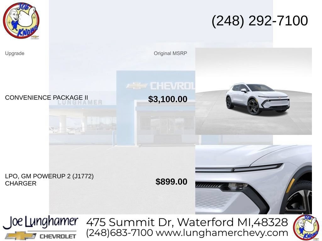 New 2026 Chevrolet Equinox EV LT w/ Convenience Package II FWD image 8