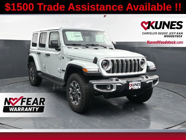 New 2026 Jeep Wrangler Unlimited Sahara w/ Whitecap Package