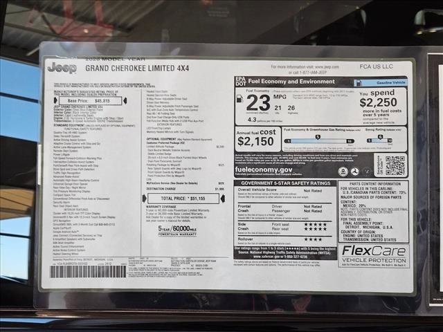 New 2026 Jeep Grand Cherokee Limited image 17