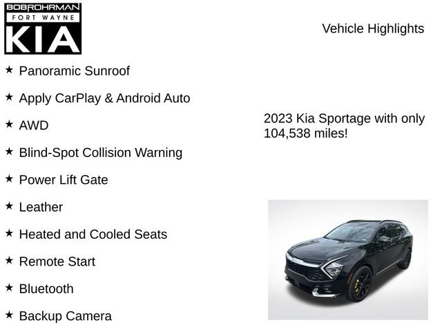 Used 2023 Kia Sportage SX AWD/4WD image 7