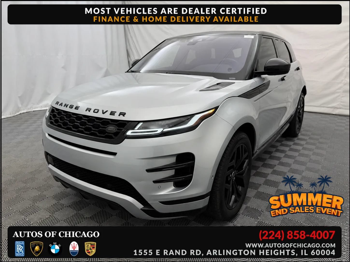 Used 2020 Land Rover Range Rover Evoque R-Dynamic SE AWD/4WD image 1