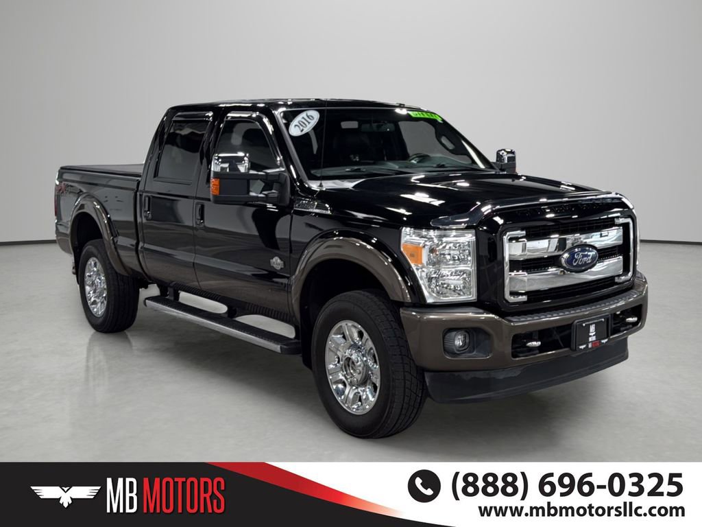 Used 2016 Ford F350 King Ranch w/ King Ranch w/Chrome Package AWD/4WD image 6