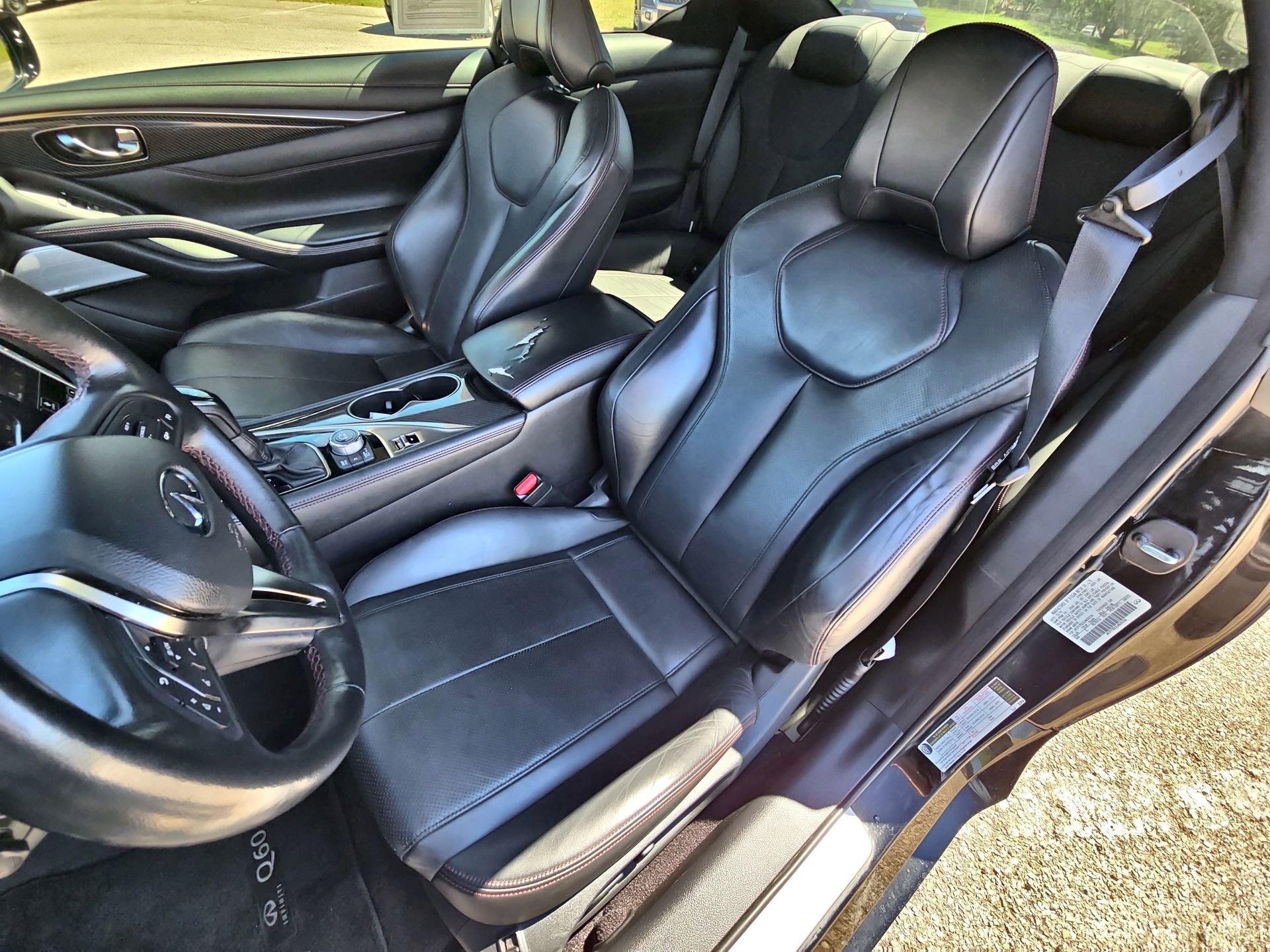 Used 2020 INFINITI Q60 Red Sport 400 w/ Cargo Package image 11
