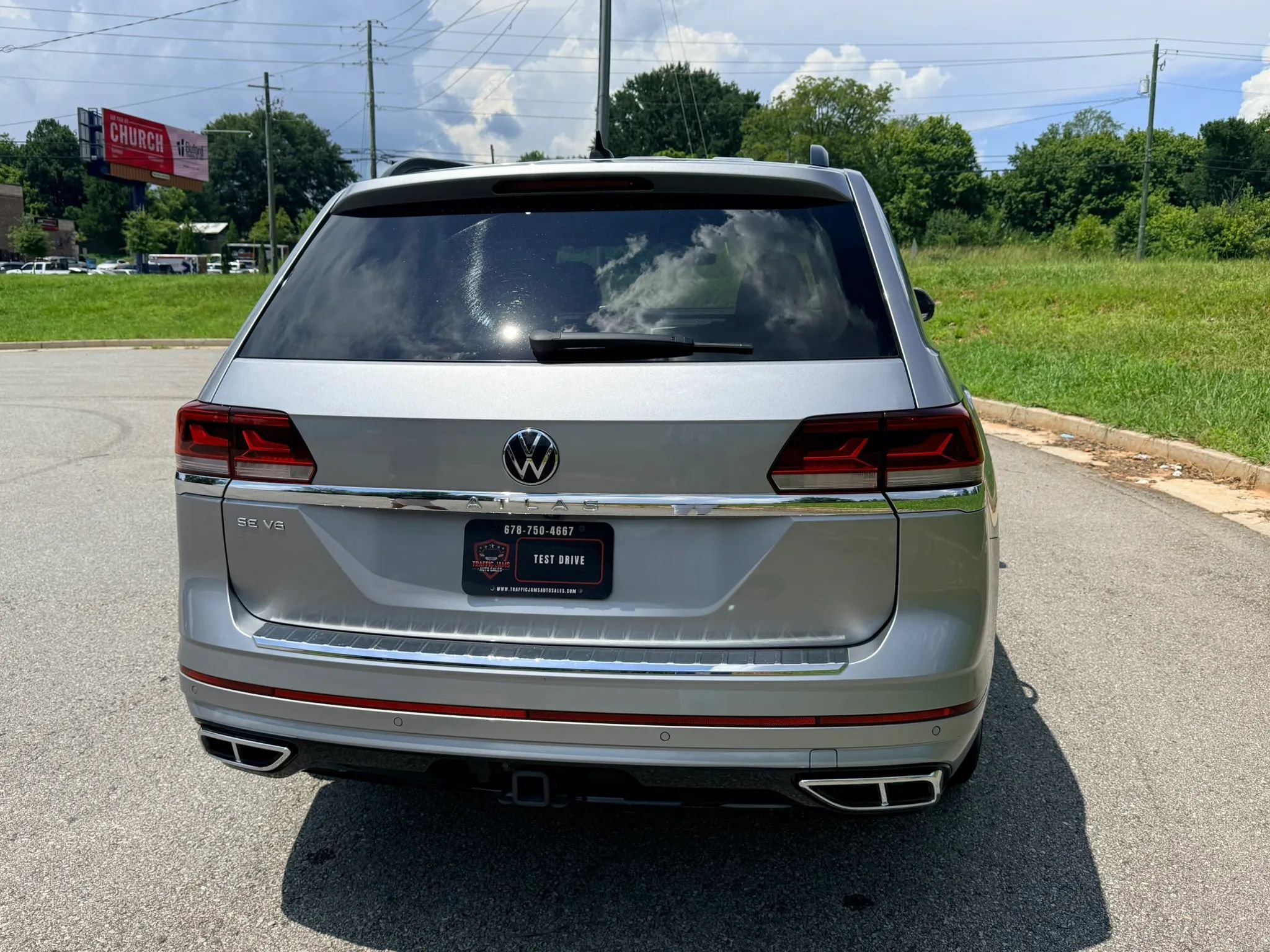 Used 2021 Volkswagen Atlas SE w/ Panoramic Sunroof Package FWD image 8