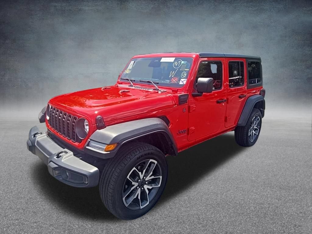 Used 2025 Jeep Wrangler Unlimited Sport S 4xe w/ Convenience Group AWD/4WD image 4