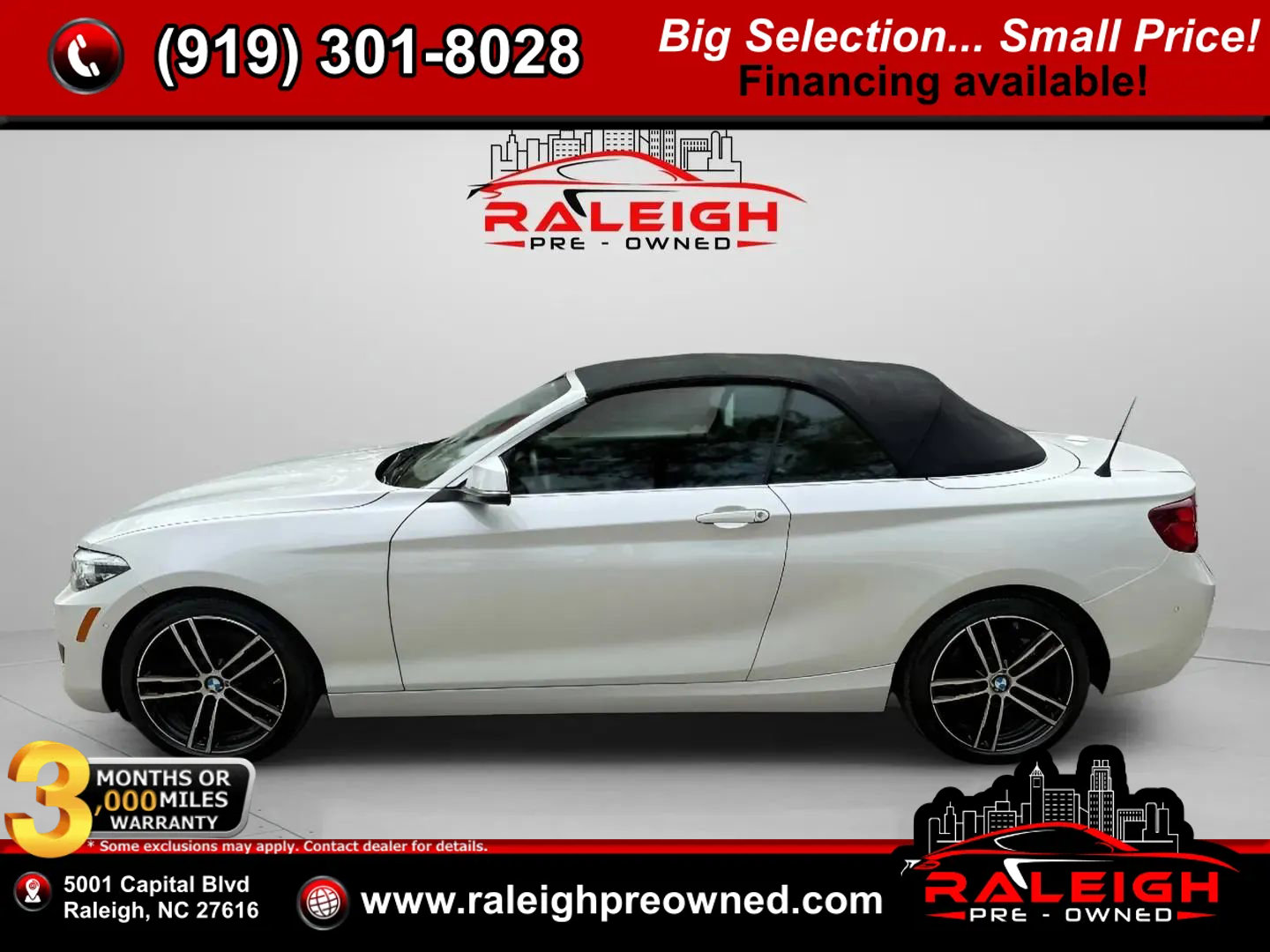 Used 2020 BMW 230i xDrive Convertible w/ Premium Package image 1