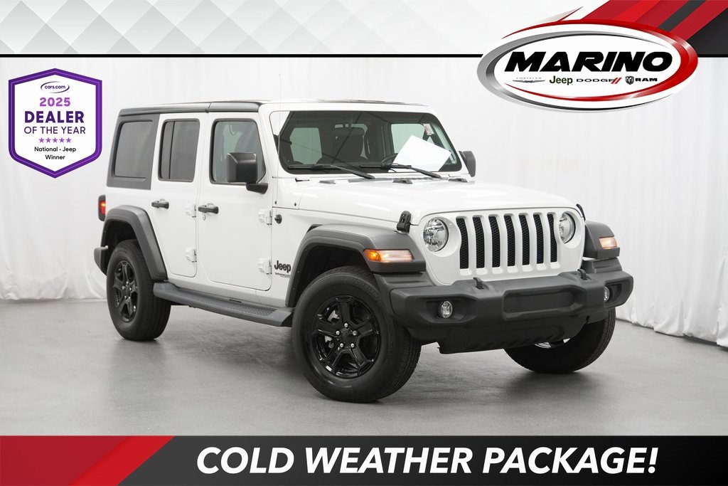 Certified 2022 Jeep Wrangler Unlimited Sport image 1