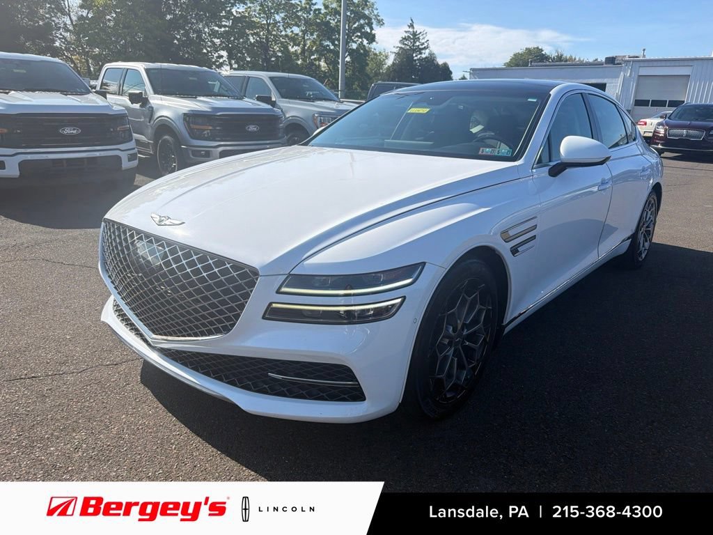Used 2022 Genesis G80 2.5T w/ Prestige Package AWD/4WD image 1