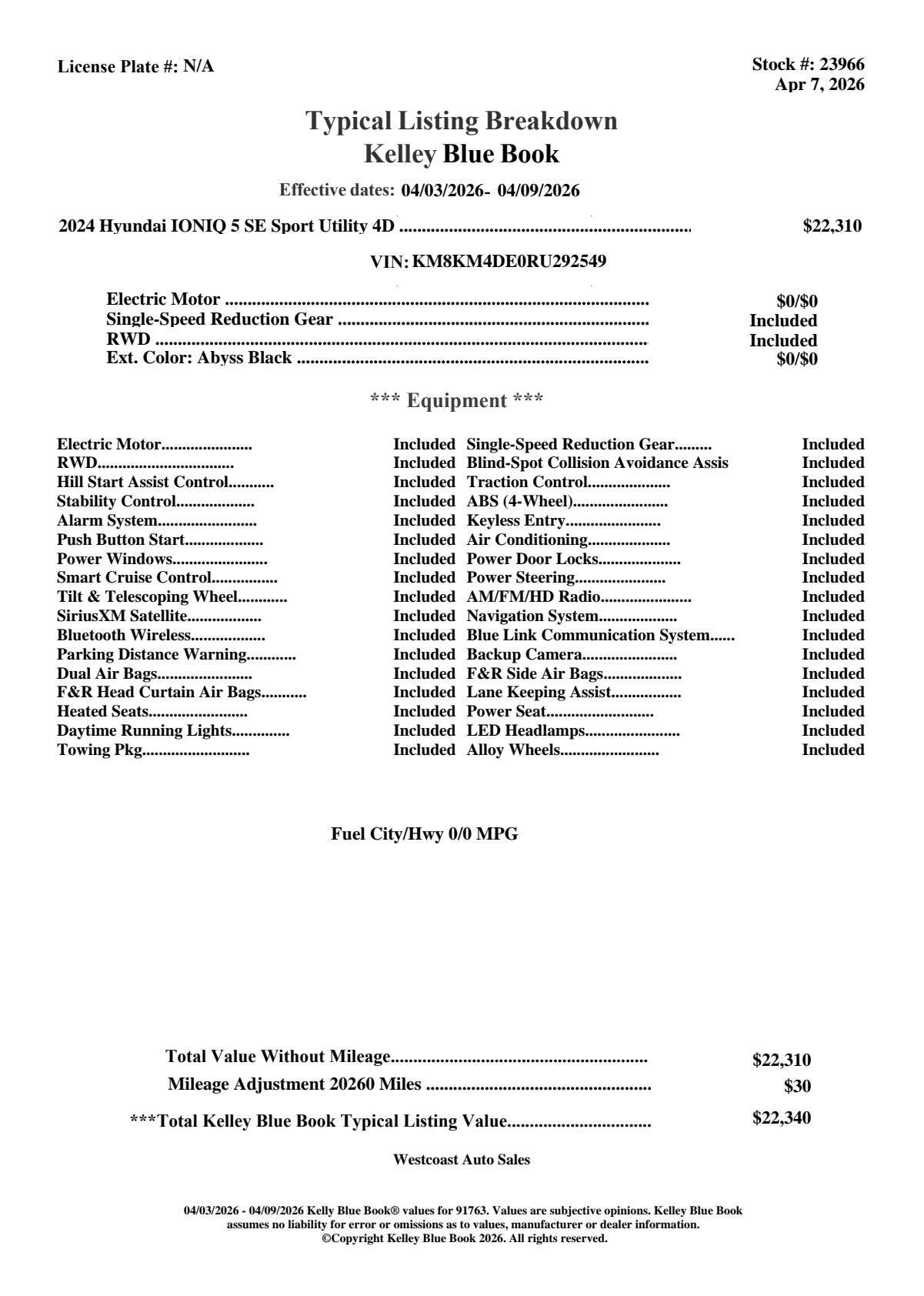 Used 2024 Hyundai Ioniq 5 SE image 5