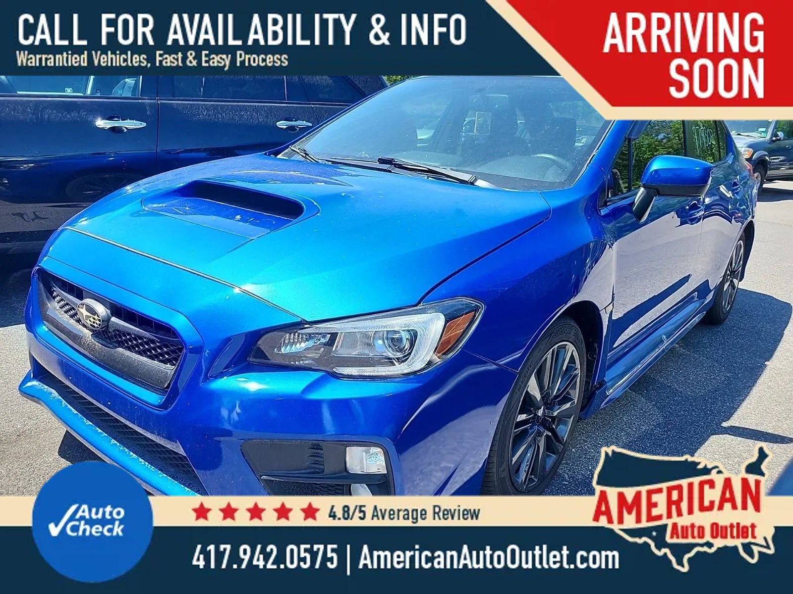 Used 2016 Subaru WRX Limited AWD/4WD image 2