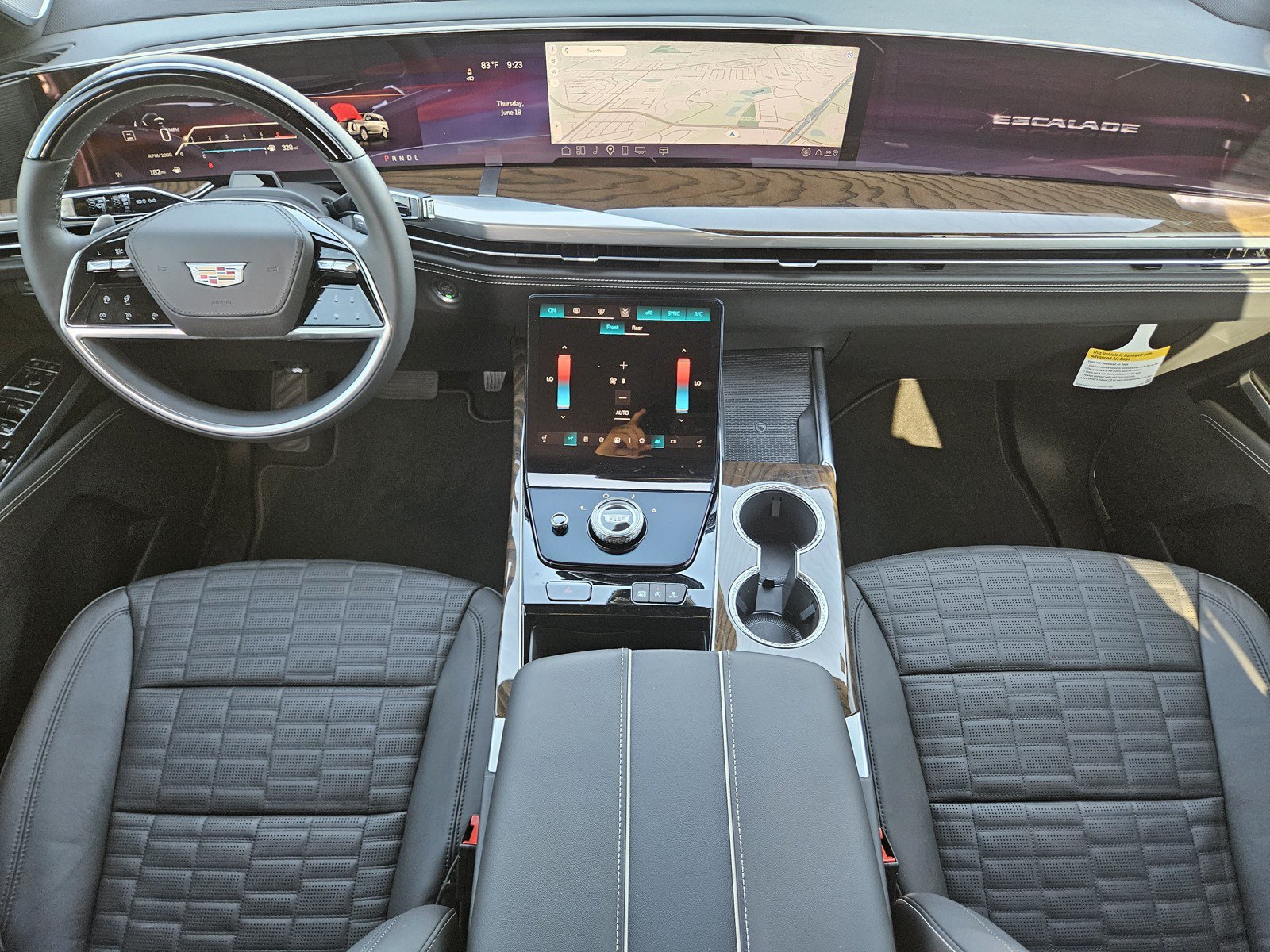 New 2026 Cadillac Escalade ESV Platinum Sport w/ LPO, ONYX Package AWD/4WD image 19