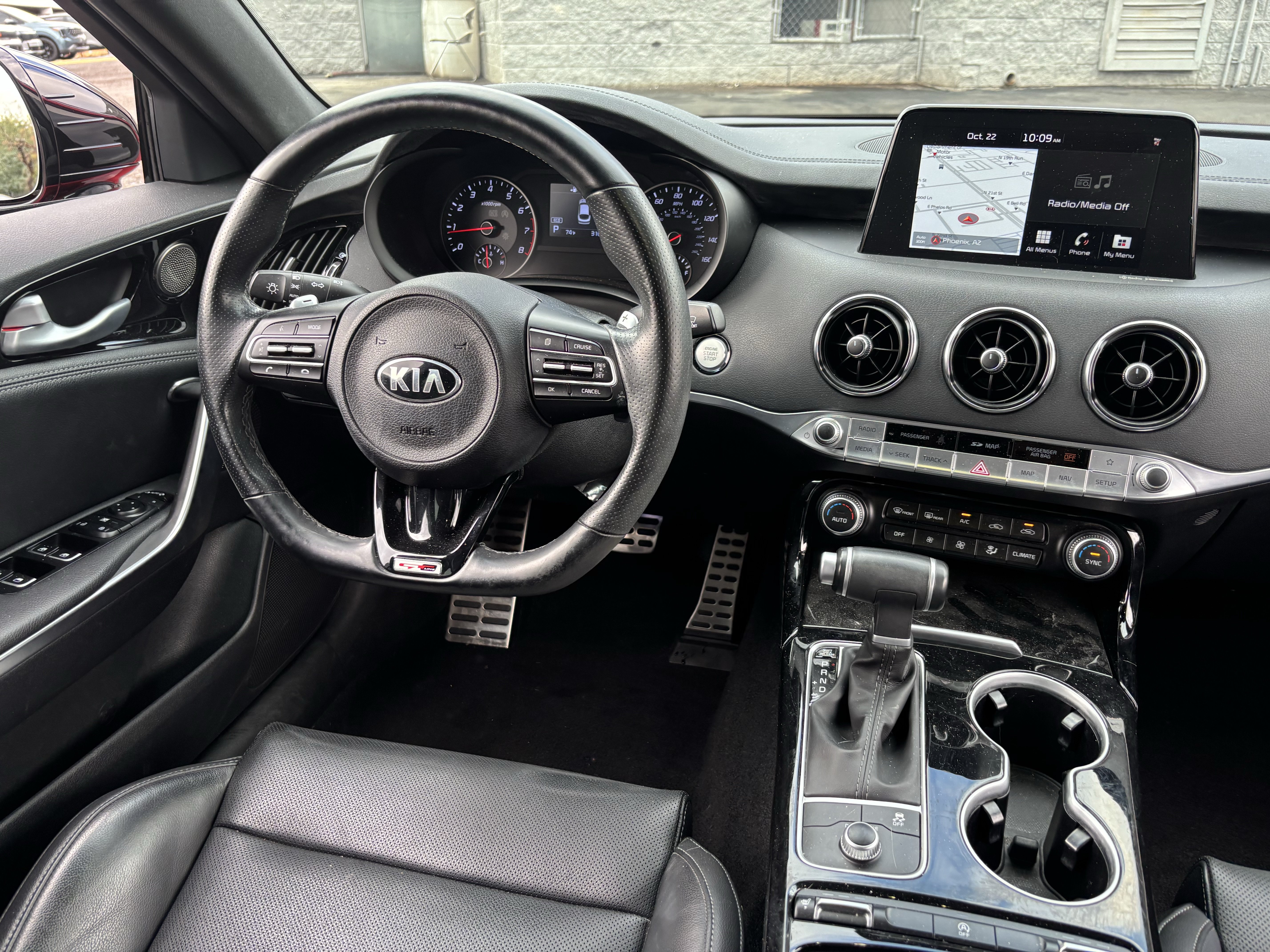 Certified 2021 Kia Stinger GT-Line w/ Sun & Sound Package RWD image 12