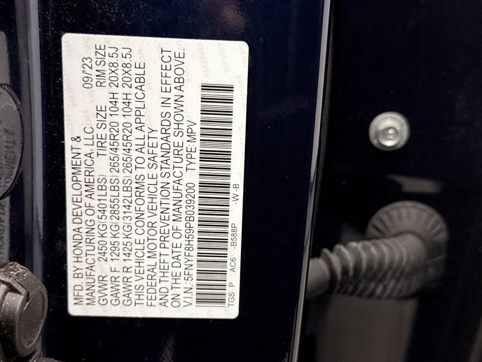 Used 2023 Honda Passport EX-L image 25